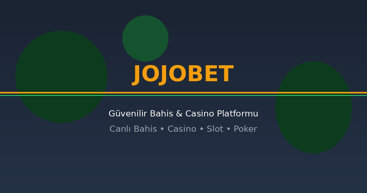 Jojobet